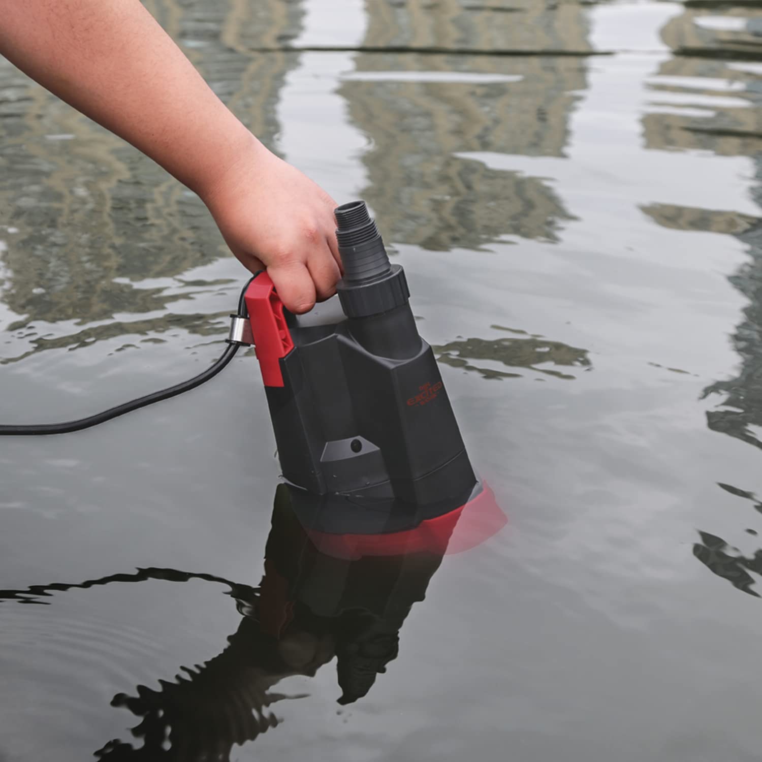 Amazon.co.jp: Excited Work 750W ウォーターポンプ 3430 GPH 1HP 水中
